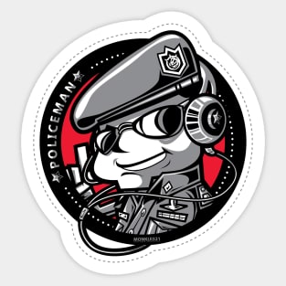 Policeman thai style Sticker